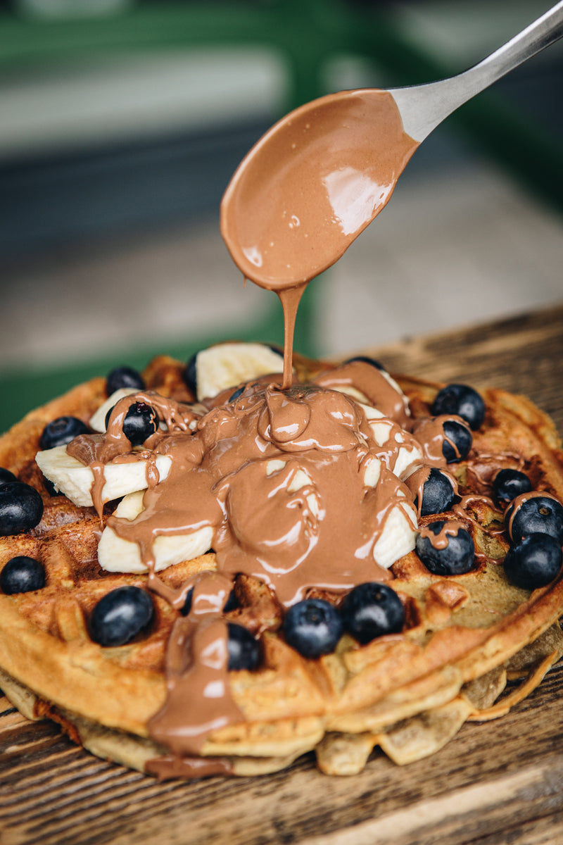 Boost Your Morning with SF Nutrition Vegan Vanilla Protein Waffles