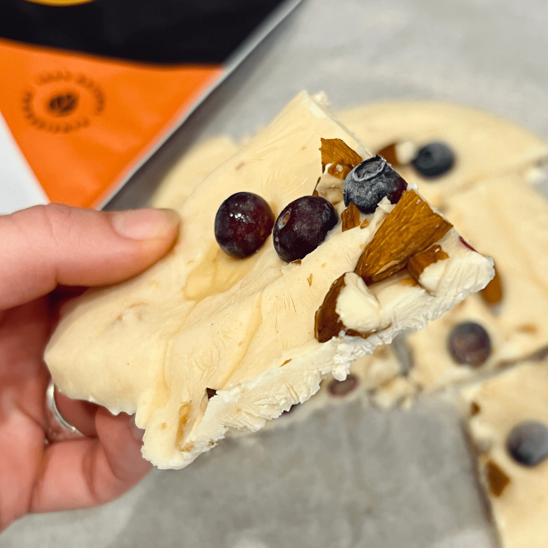 Frozen Protein Yogurt Bark SF Nutrition