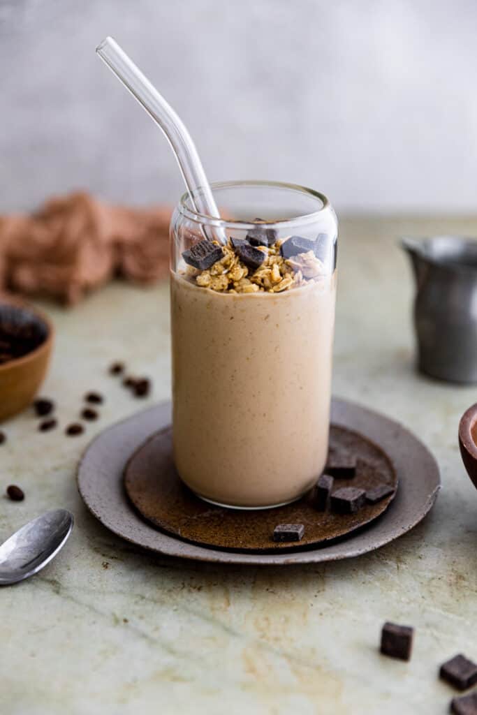 Energising Vegan Vanilla Coffee Smoothie – SF Nutrition