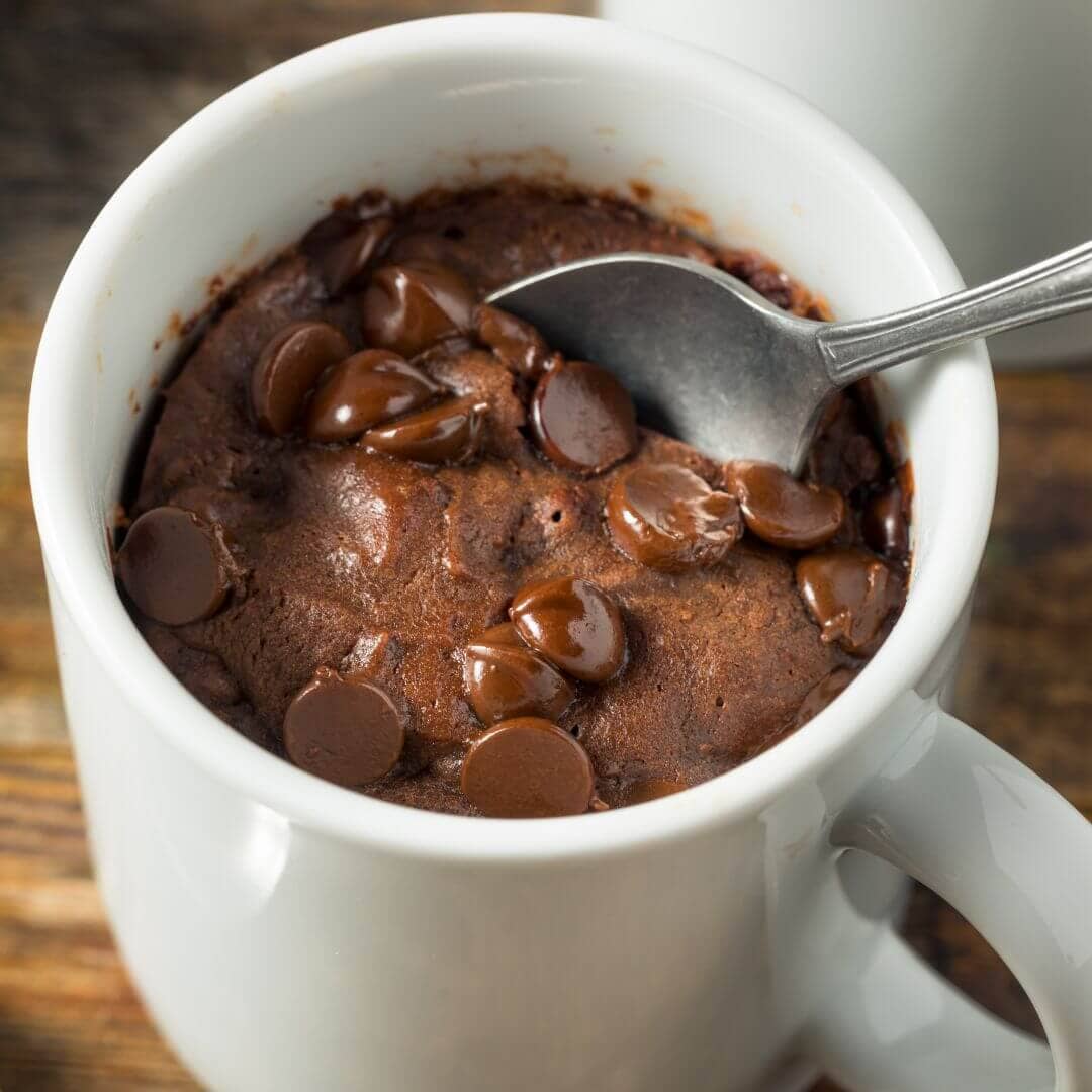 4 Ingredient Protein Mug Brownie