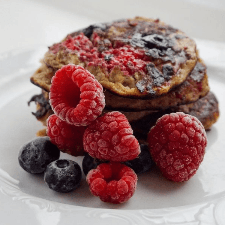Berry Protein Pancakes